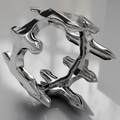 Crest of Silver Ring