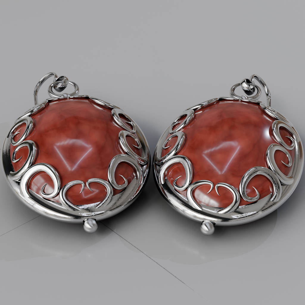 Realms Beyond Earrings Silver