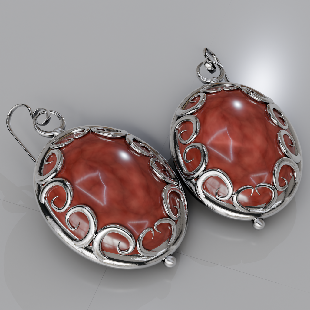 Realms Beyond Earrings Silver