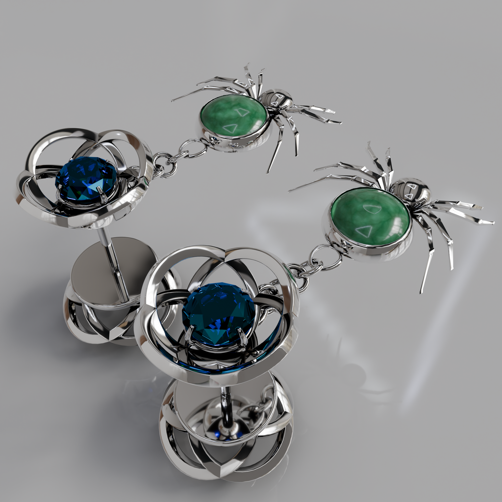 Itsy Bitsy Earrings Silver