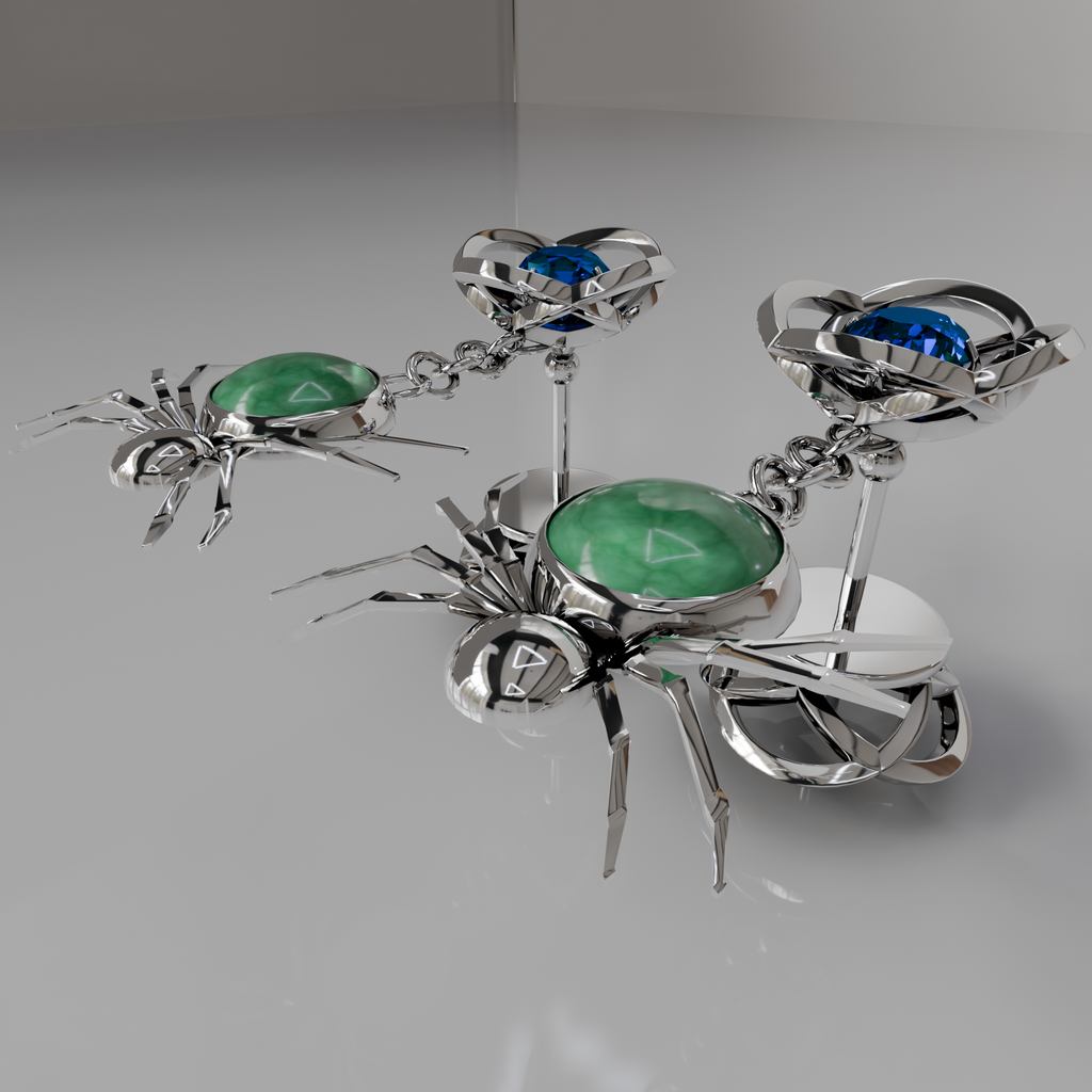 Itsy Bitsy Earrings Silver