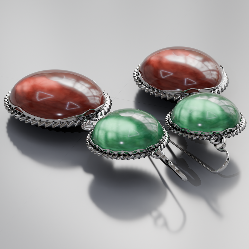 Distractions Earrings Silver
