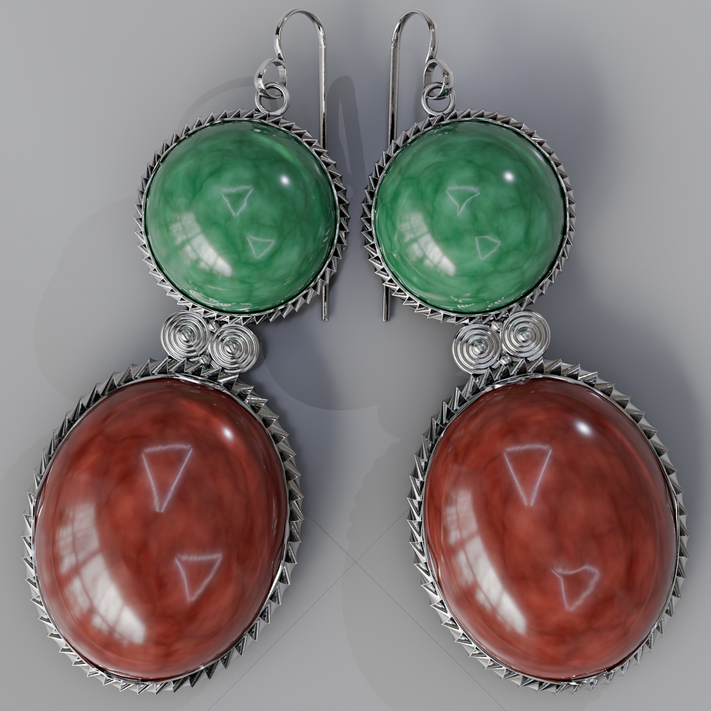 Distractions Earrings Silver